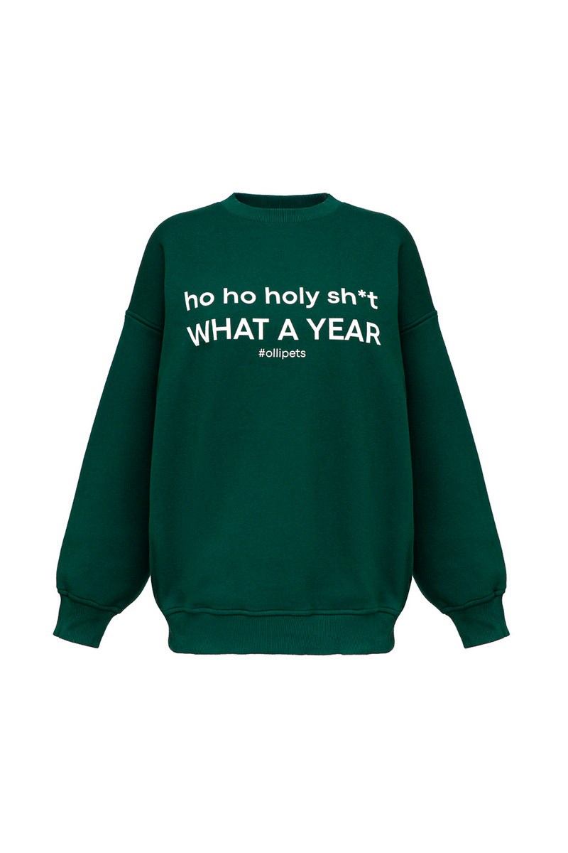 СВІТШОТ HO HO HO GREEN