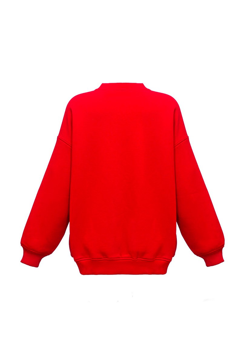 СВИТШОТ HO HO HO RED