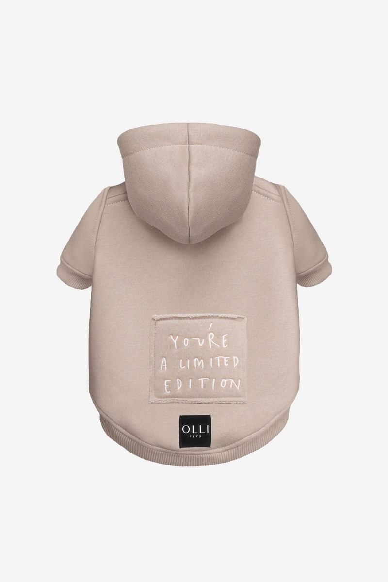 ЛИМИТИРОВАННЫЙ BEIGE ХУДИ LIMITED ДЛЯ ПЕСИКА