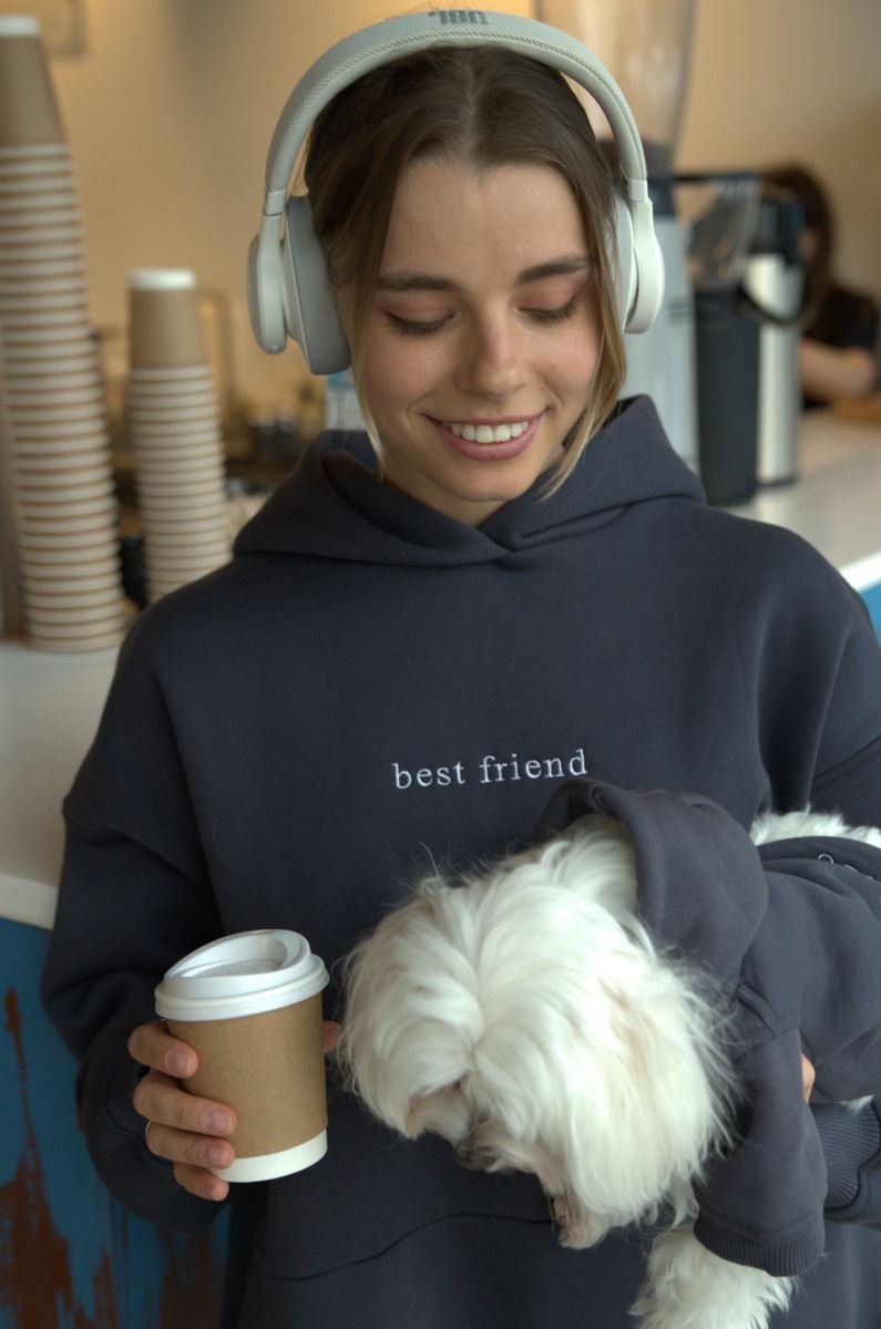 GRAPHITE ХУДИ BEST FRIEND