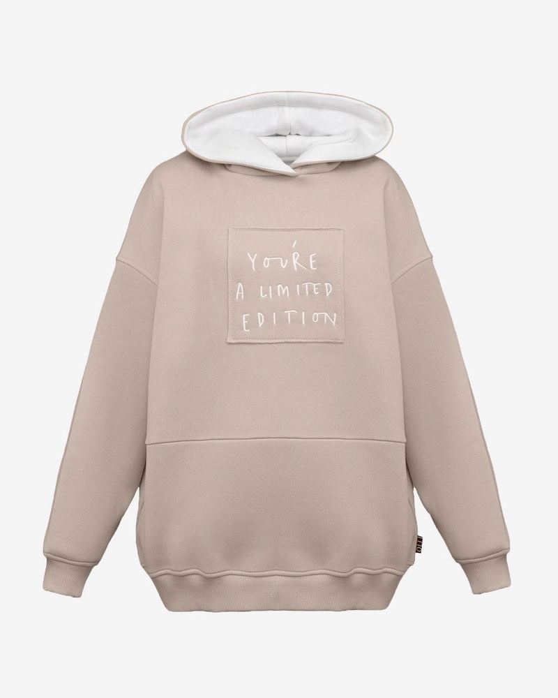 НАБІР ХУДІ ДЛЯ ПЕСИКА ТА ГОСПОДАРЯ ЛІМІТОВАНИЙ BEIGE LIMITED